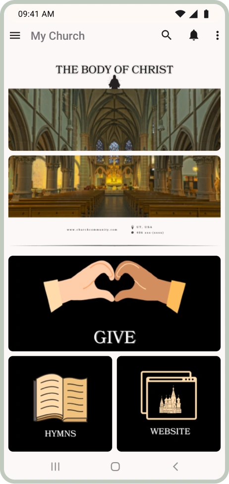 My Church app 25 Android 21